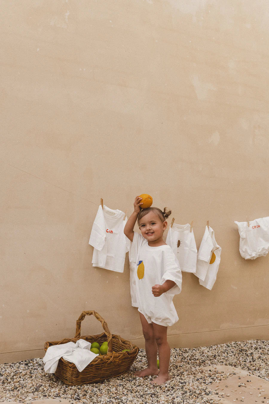 半袖ロンパース - Limone Tshirt Romper