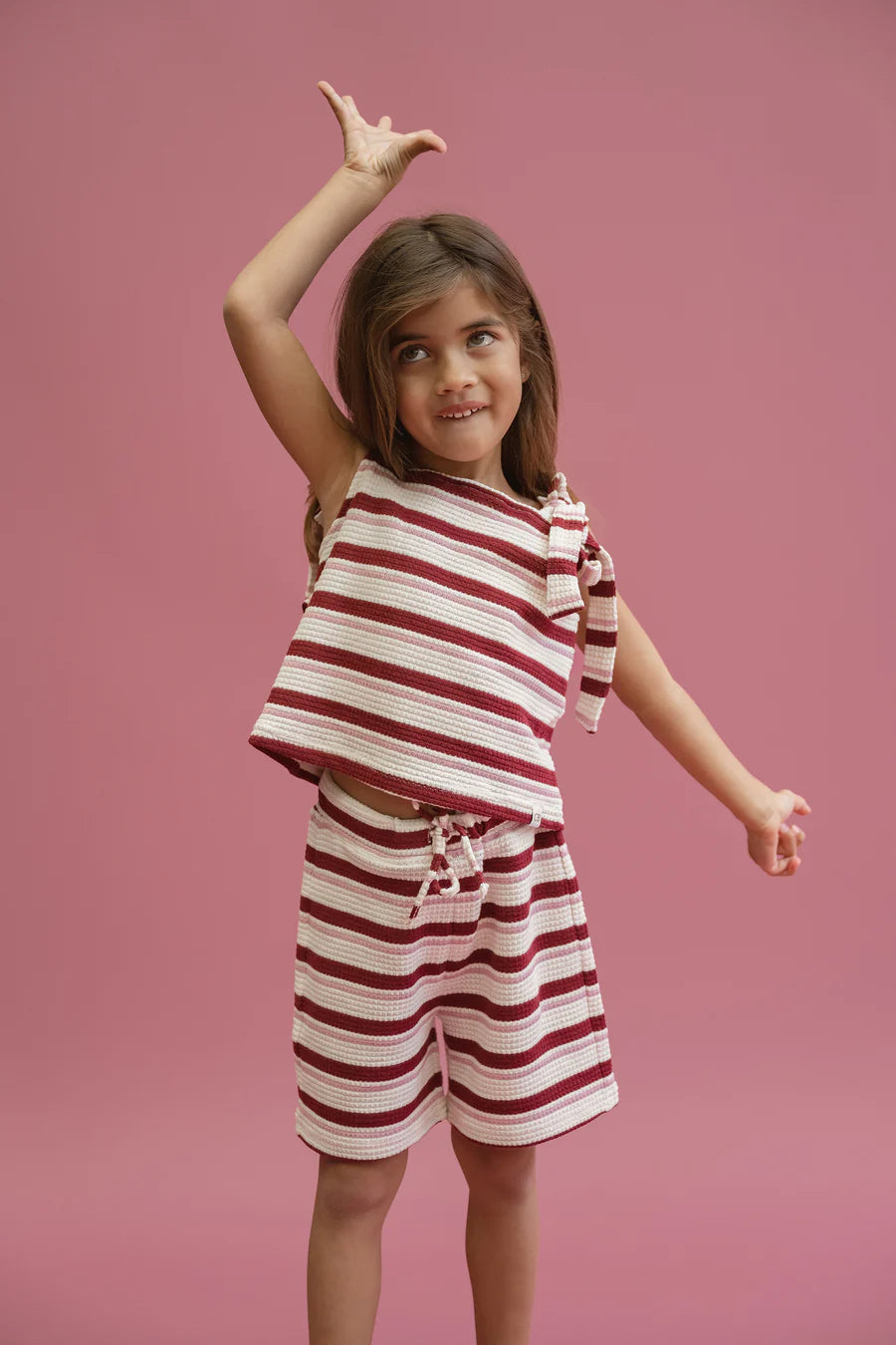 ノースリーブニットトップス - Pomegranate Knit Top