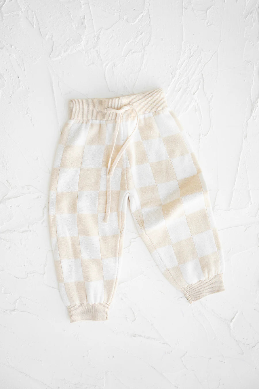 ニットパンツ - Knitted Pants - Cream
