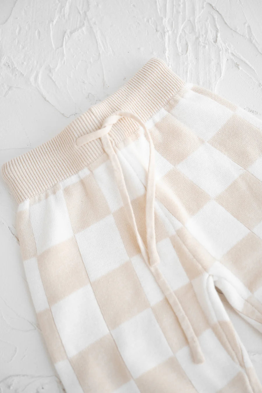 ニットパンツ - Knitted Pants - Cream