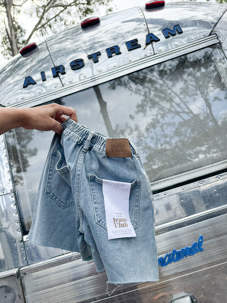 デニムショーツ - Jagger Short - Cut Off Blue