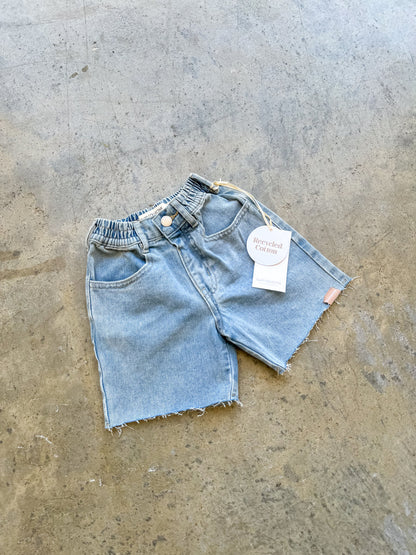 デニムショーツ - Jagger Short - Cut Off Blue