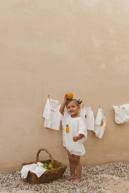 半袖ロンパース - Limone Tshirt Romper
