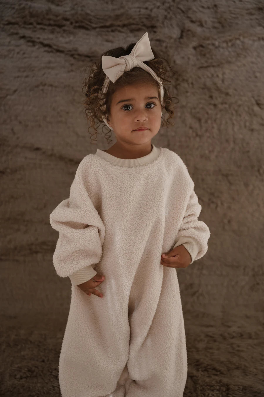 長袖ロンパース - Teddy Lounge Suit