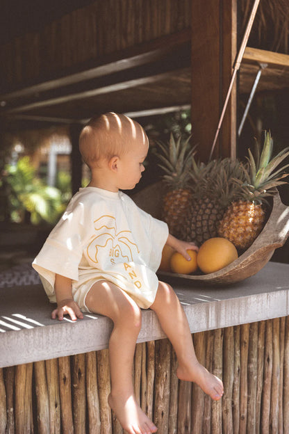 半袖ロンパース - Big Island Tshirt Romper