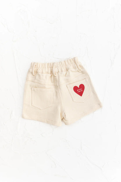 デニムショーツ - More Amor Denim Shorts