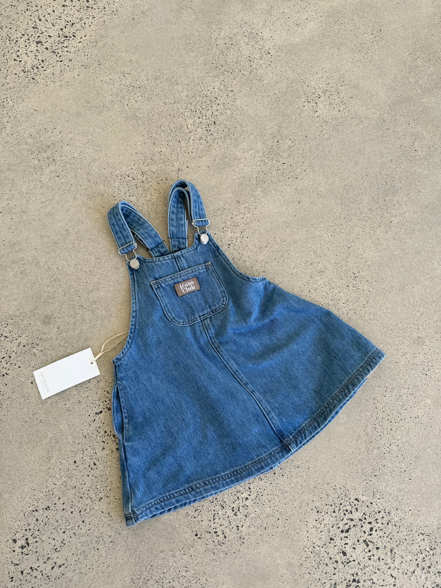 デニムワンピース - Patti Pinafore Dress